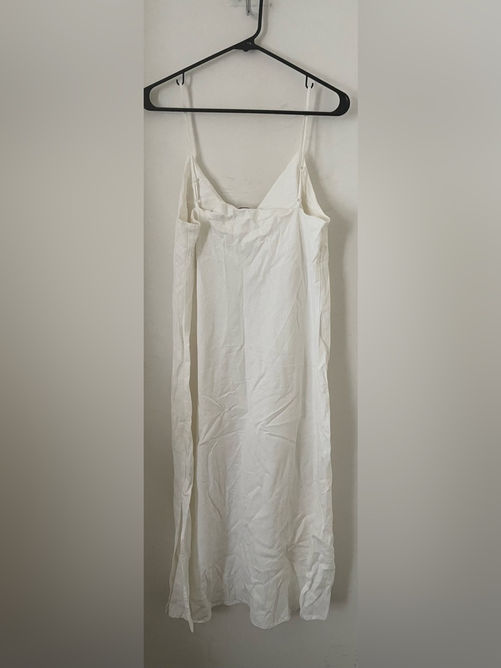 A new day White Dress with Spaghetti Straps - Picture 2 of 4